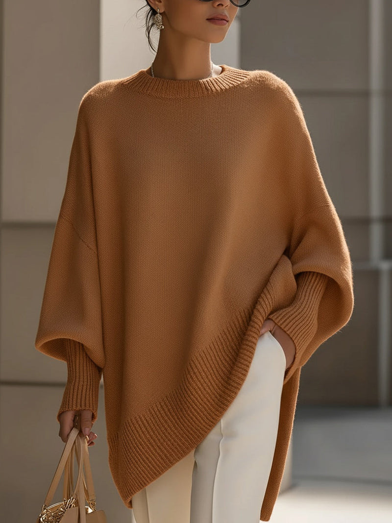 DANIELLA - FASHIONABLE OVERSIZE YARN SWEATER