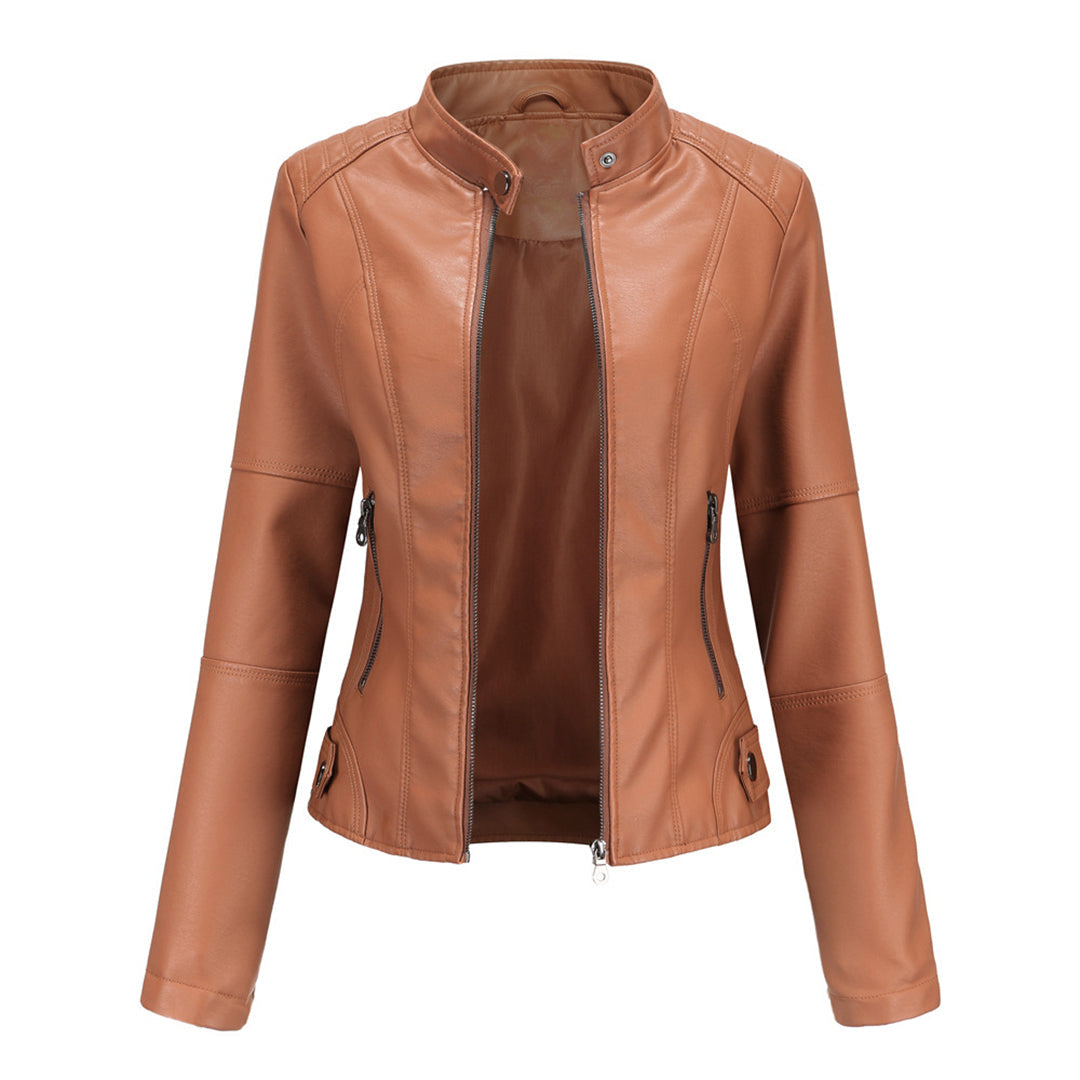 HAILEY - MODERN LEATHER JACKET