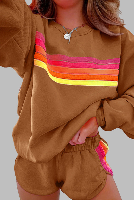 FINAH - STRIPE RELAX SLEEPWEAR SET