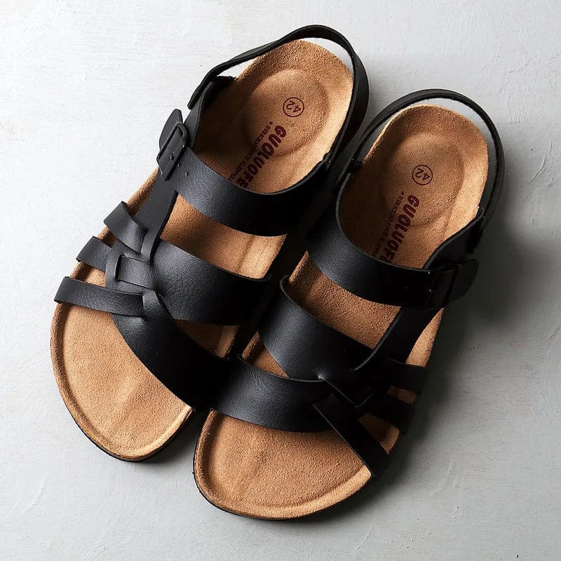 CHRISANNE - SANDALES EN CUIR CONFORTABLES ET ÉLÉGANTES