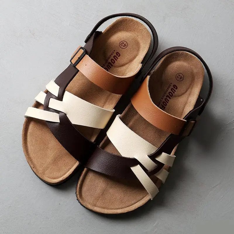CHRISANNE - SANDALES EN CUIR CONFORTABLES ET ÉLÉGANTES