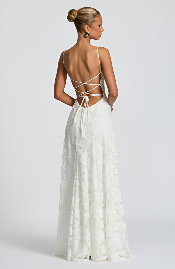 ELOISA - ROBE LONGUE LACÉE LACED IN LOVE