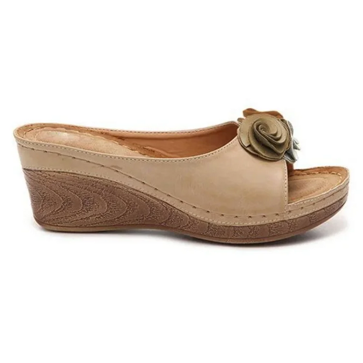 LIDIA™ - Sandales orthopédiques confortables pour femmes en cuir
