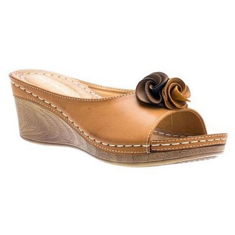 LIDIA™ - Sandales orthopédiques confortables pour femmes en cuir