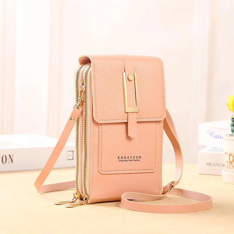 Afton - Sac à bandoulière pour téléphone portable avec écran tactile